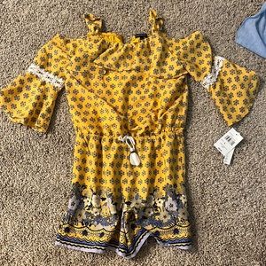 Kids large romper from My Michelle girls